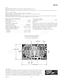 AD746JRZ-REEL7數據表 頁面 3