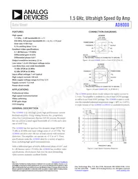 AD8000YRDZ-REEL Datasheet Copertura