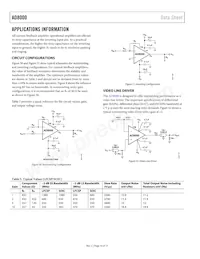 AD8000YRDZ-REEL Datasheet Page 14