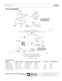 AD8000YRDZ-REEL Datasheet Page 17