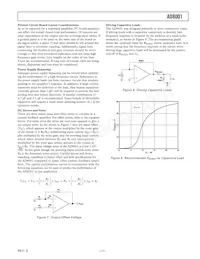 AD8001AR-REEL7 Datasheet Page 11