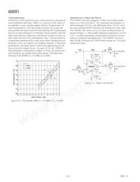 AD8001AR-REEL7 Datasheet Page 12