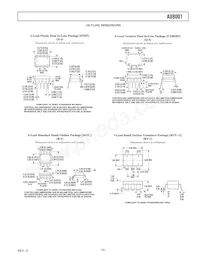 AD8001AR-REEL7 Datasheet Pagina 15