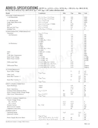 AD8010ARZ-16-REEL7數據表 頁面 2