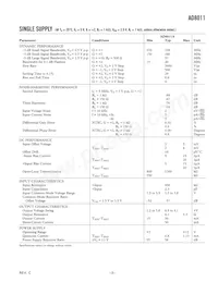 AD8011AR-REEL7 Datenblatt Seite 3