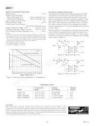 AD8011AR-REEL7數據表 頁面 4