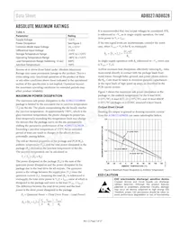 AD8028ARMZ-REEL Datasheet Pagina 7