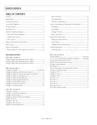 AD8034ARTZ-R2 Datasheet Page 2