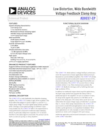 AD8037SRZ-EP-R7 Datasheet Copertura