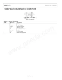 AD8037SRZ-EP-R7 Datasheet Pagina 6