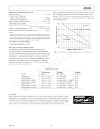 AD8044AR-14 Datasheet Pagina 5