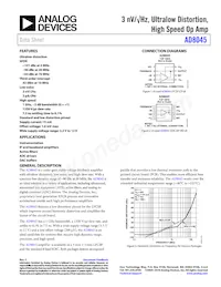 AD8045ARDZ-REEL數據表 封面