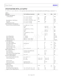 AD8045ARDZ-REEL Datasheet Page 3