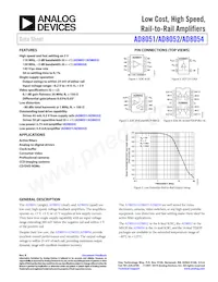 AD8054AR-REEL Datasheet Cover