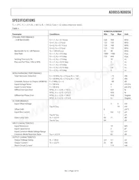 AD8056ARM-REEL7 Datasheet Pagina 3