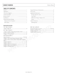 AD8058ARZ-REEL Datasheet Pagina 2