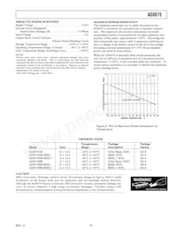 AD8079BR-REEL7 Datenblatt Seite 3