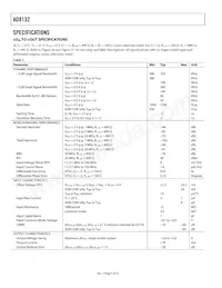 AD8132AR-REEL7 Datasheet Page 4