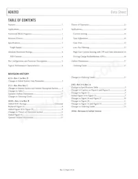 AD8203YRZ-R7 Datasheet Pagina 2