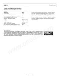 AD8203YRZ-R7 Datasheet Pagina 4