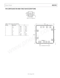 AD8203YRZ-R7 Datasheet Pagina 5