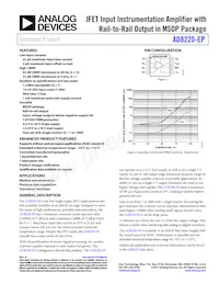 AD8220TRMZ-EP-R7 Datenblatt Cover