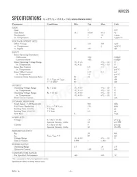 AD8225ARZ-R7 Datenblatt Seite 3