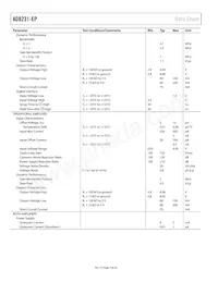 AD8231TCPZ-EP-R7 Datasheet Pagina 4