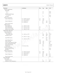 AD8231WACPZ-RL Datasheet Pagina 4