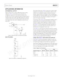 AD8231WACPZ-RL Datasheet Pagina 21