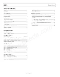 AD824AR-14-REEL7 Datasheet Page 2