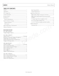 AD824AR-14-REEL7 Datasheet Pagina 2