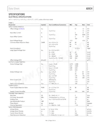 AD824AR-14-REEL7 Datasheet Pagina 3