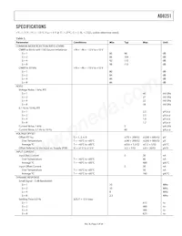 AD8251ARMZ-RL數據表 頁面 3