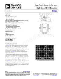 AD825AR-16-REEL7 Datasheet Copertura