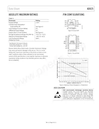 AD825AR-16-REEL7 Datasheet Page 5