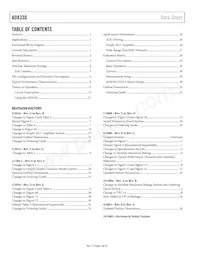 AD8330ACPZ-R2 Datasheet Pagina 2