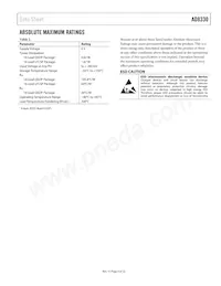 AD8330ACPZ-R2 Datenblatt Seite 5