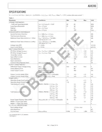 AD8390ACP-R2 Datenblatt Seite 3