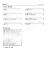 AD8420ARMZ Datasheet Pagina 2