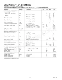 AD8527ARMZ-REEL Datasheet Pagina 2