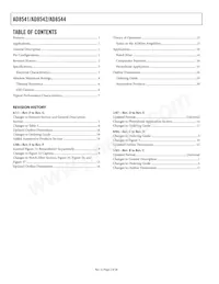 AD8541ARTZ-R2 Datasheet Page 2