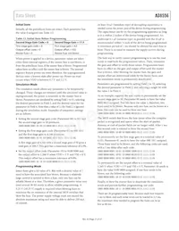 AD8556ACPZ-REEL Datasheet Pagina 21