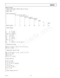 AD8561AR-REEL7數據表 頁面 9