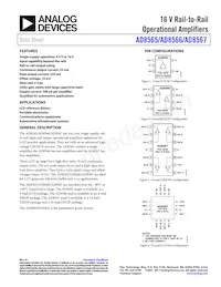 AD8567ACPZ-R2數據表 封面