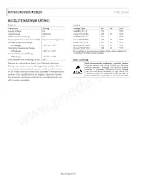 AD8605ACBZ-REEL Datasheet Page 8