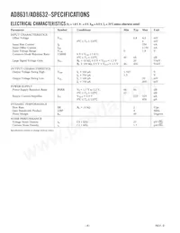 AD8632ARMZ-REEL Datasheet Pagina 4