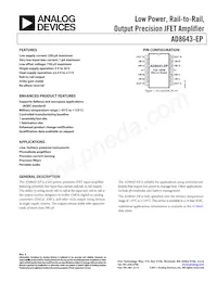 AD8643TRZ-EP-R7 Datasheet Copertura