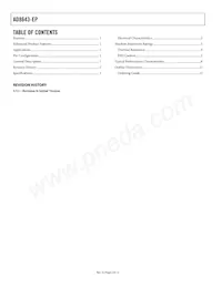 AD8643TRZ-EP-R7 Datasheet Page 2