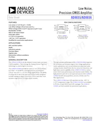 AD8656WARMZ-REEL Datasheet Cover